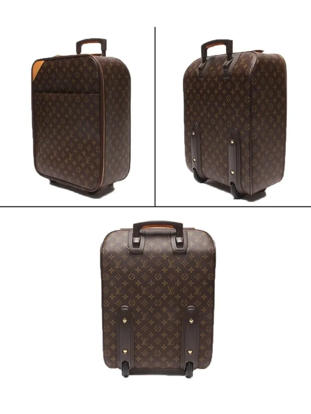 Louis Vuitton Travel Bag Suitcase Pegase 45 Monogram